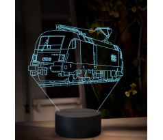 Beling 3D lampa, Elektrický rušeň Siemens ES-64-U2-(1), 16 barevná, SXQ73