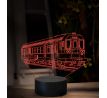 Beling 3D lampa, Motorový rušeň 843018-3, 16 barevná, SXR76