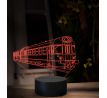 Beling 3D lampa, Motorový vozeň 850, 16 barevná, SXR77