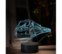 Beling 3D lampa, Pendolino 2, 16 barevná, SXR81