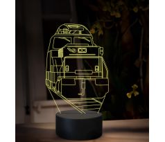 Beling 3D lampa, Vlak 210-019-6, 16 barevná, SXR82