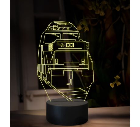 Beling 3D lampa, Vlak 210-019-6, 16 barevná, SXR82