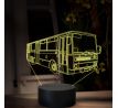 Beling 3D lampa, Karosa B 731, 16 barevná GS18