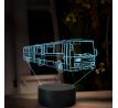 Beling 3D lampa, Karosa C 744, 16 barevná GS20