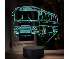 Beling 3D lampa, Karosa ŠD 11, 16 barevná GS21