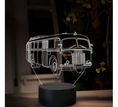 Beling 3D lampa, Škoda 706 RO, 16 barevná GS24