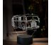 Beling 3D lampa, Škoda 706 RO, 16 barevná GS24
