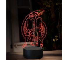 Beling 3D lampa, Vlastní návrh, 16 barevná B1V3