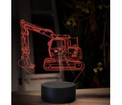 Beling 3D lampa, Vlastní návrh, 16 barevná B1V9