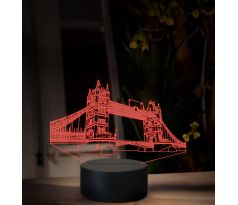 Beling 3D lampa, Vlastní návrh, 16 barevná B1Q2