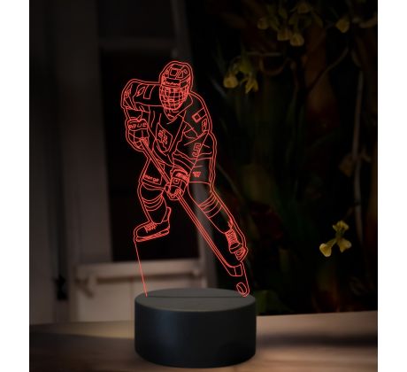 Beling 3D lampa, Vlastní návrh, 16 barevná B1Q3