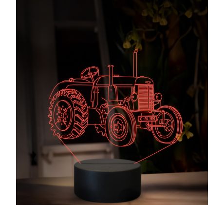 Beling 3D lampa, Vlastní návrh, 16 barevná B1Q4