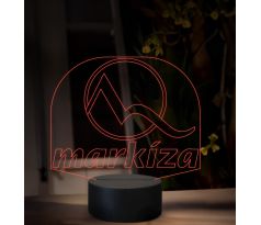 Beling 3D lampa, Vlastní návrh, 16 barevná B1Q16