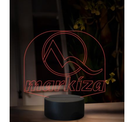 Beling 3D lampa, Vlastní návrh, 16 barevná B1Q16