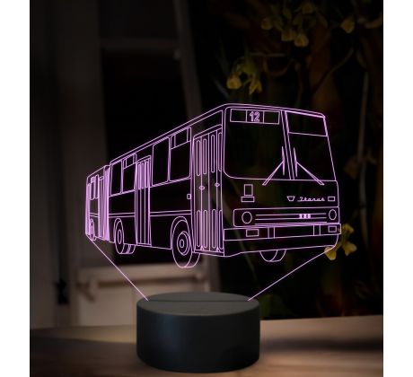 Beling 3D lampa, Ikarus 354, 16 barevná GS26