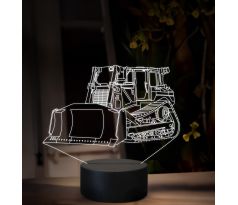 Beling 3D lampa, Caterpillar D8T, 16 barevná, BA16