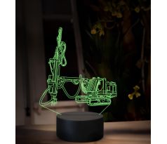 Beling 3D lampa, Tamrock ranger 700, 16 barevná, BA18