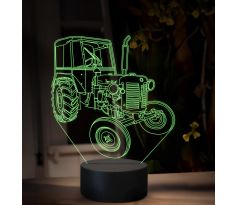 Beling 3D lampa, Zetor 25A s kabinou, 16 barevná, TR5