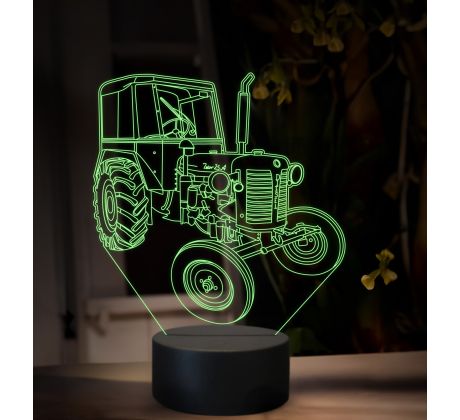 Beling 3D lampa, Zetor 25A s kabinou, 16 barevná, TR5