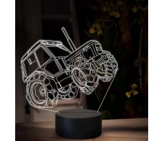 Beling 3D lampa, Zetor 7340, 16 barevná, TR6