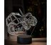Beling 3D lampa, Zetor 7340, 16 barevná, TR6
