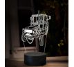 Beling 3D lampa, Traktor, 16 barevná, TR7
