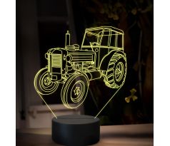 Beling 3D lampa, Zetor 50 super, 16 barevná, TR8