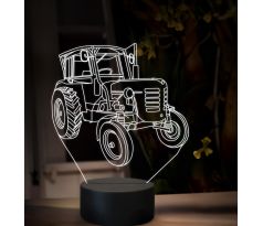 Beling 3D lampa, Zetor 4011 major, 16 barevná, TR10