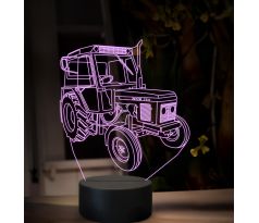 Beling 3D lampa, Zetor 7711, 16 barevná, TR12