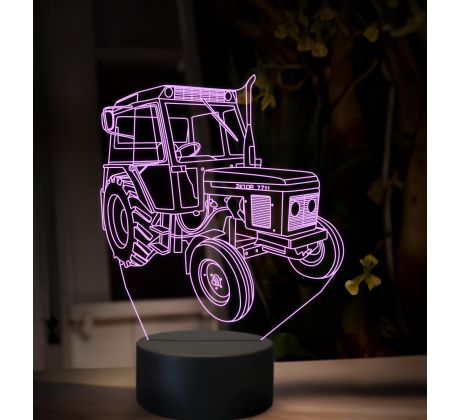 Beling 3D lampa, Zetor 7711, 16 barevná, TR12