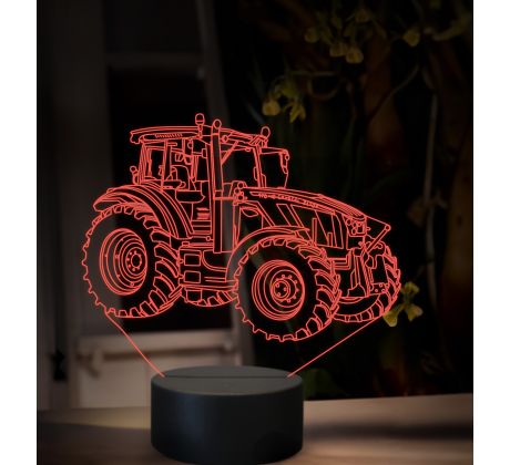 Beling 3D lampa, Zetor crystal 170HD, 16 barevná, TR15