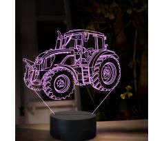 Beling 3D lampa, Zetor forterra hsx 140, 16 barevná, TR18
