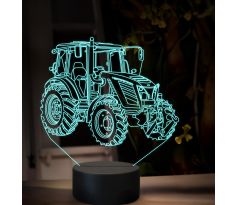 Beling 3D lampa, Zetor major hs 80, 16 barevná, TR19