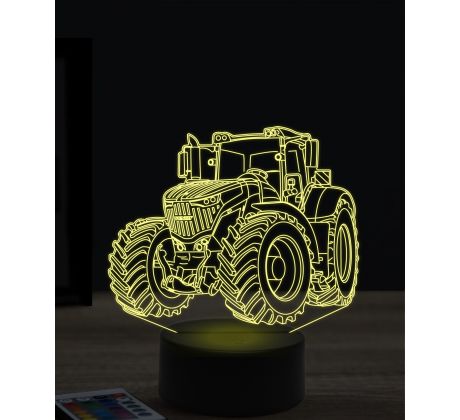 Beling 3D lampa, Fendt tractor, 16 barevná, TR24