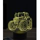 Beling 3D lampa, Fendt tractor, 16 barevná, TR24