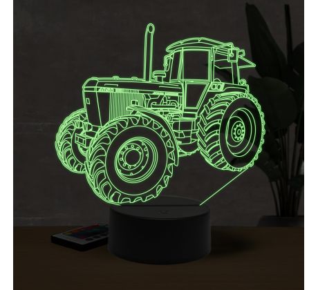 Beling 3D lampa, John Deere 4050 tractor, 16 barevná, TR41