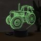 Beling 3D lampa, John Deere 4050 tractor, 16 barevná, TR41