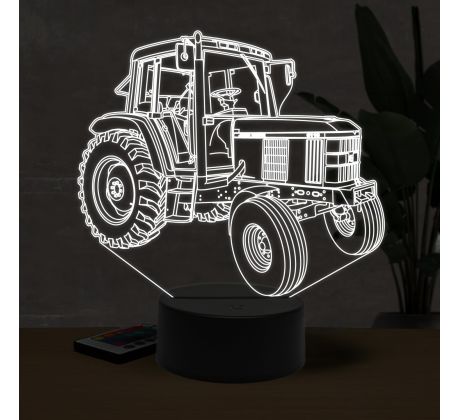 Beling 3D lampa, John Deere 6110, 16 barevná, TR43