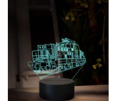 Beling 3D lampa, Elektrický rušeň 110, 16 barevná, SXR83