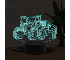 Beling 3D lampa, Fendt 313 with trailer, 16 barevná, TR53