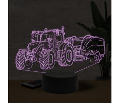 Beling 3D lampa, Fendt 720 bailer, 16 barevná, TR59