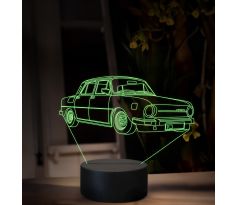Beling 3D lampa, Škoda 100L, 16 barevná, SA01