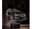 Beling 3D lampa, Škoda Octavia combi RS, 16 barevná, SA05