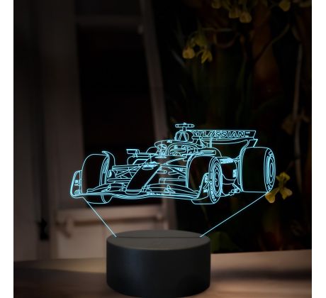 Beling 3D lampa, Carlos Sainz Williams, 16 Barevná, FF35