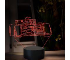 Beling 3D lampa, Lewis Hamilton Ferrari 2025, 16 Barevná, FF36