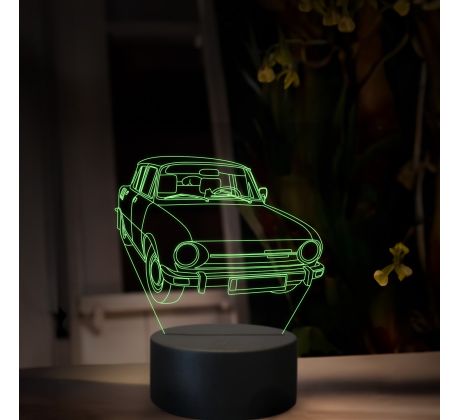 Beling 3D lampa, Škoda 100, 16 barevná, SA07