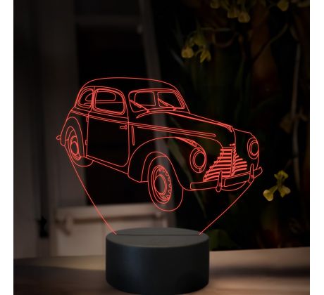 Beling 3D lampa, Škoda 1101, 16 barevná, SA13