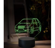 Beling 3D lampa, Škoda Fabia 1, 16 barevná, SA14