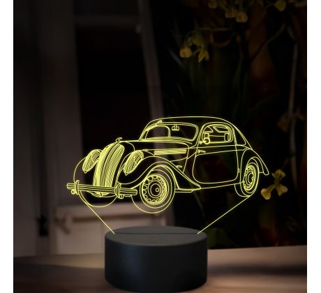 Beling 3D lampa, Škoda Popular (1930s), 16 barevná, SA17