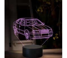 Beling 3D lampa, Škoda Octavia 1, 16 barevná, SA20